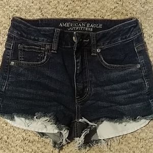 American Eagle Hi-Rise Jean Denim Shorts